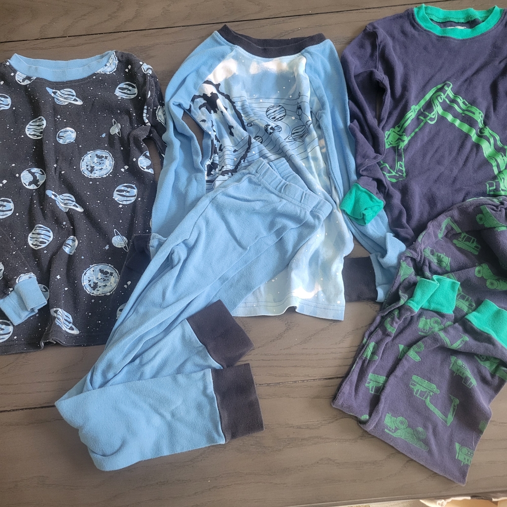 100% Cotton Boys pajamas sleep Sleepwear size 8